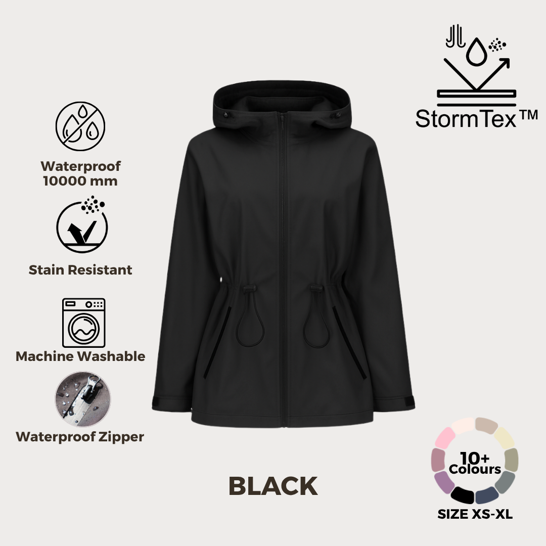 (BUY 1 GET 1 FREE) Women's Lightweight Water-repellent Raincoat Jacket