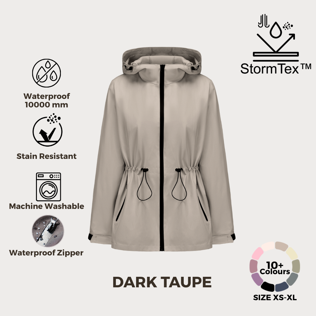 (BUY 1 GET 1 FREE) Women's Lightweight Water-repellent Raincoat Jacket