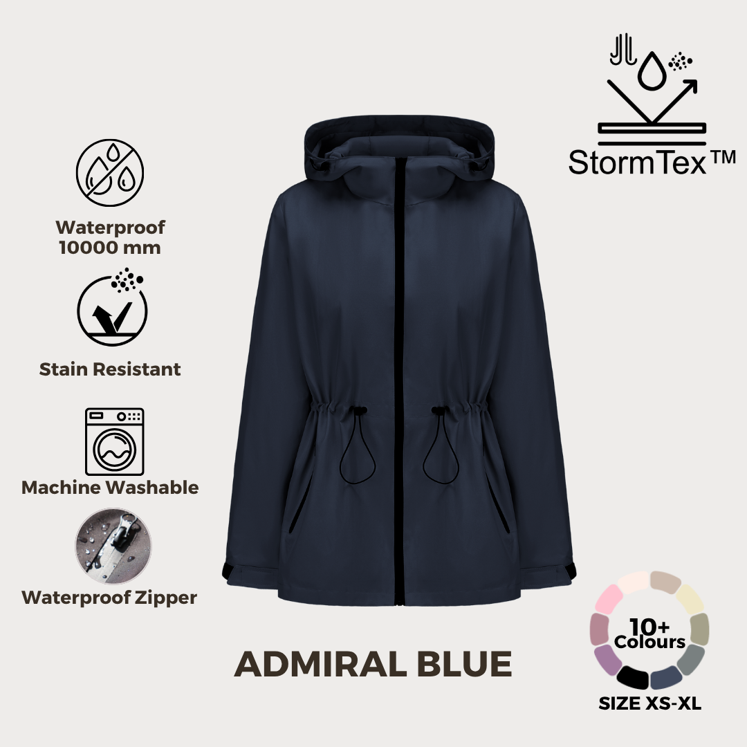 (BUY 1 GET 1 FREE) Women's Lightweight Water-repellent Raincoat Jacket