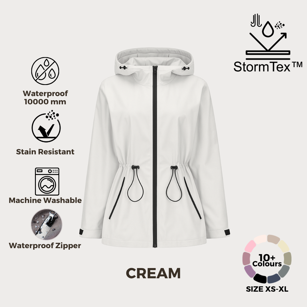 (BUY 1 GET 1 FREE) Women's Lightweight Water-repellent Raincoat Jacket