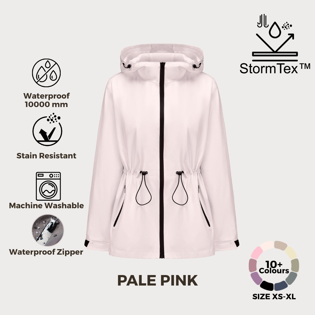 (BUY 1 GET 1 FREE) Women's Lightweight Water-repellent Raincoat Jacket