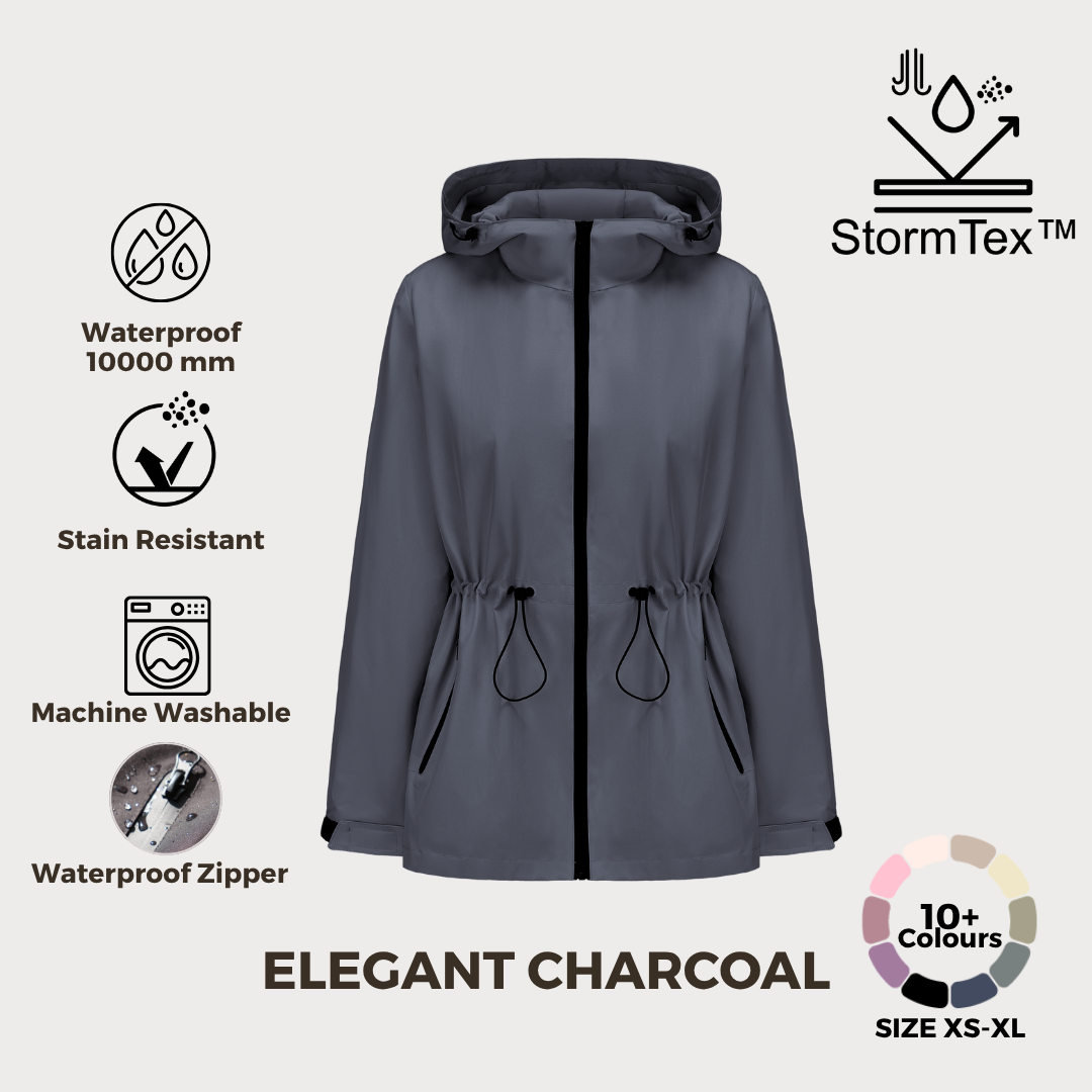 (BUY 1 GET 1 FREE) Women's Lightweight Water-repellent Raincoat Jacket