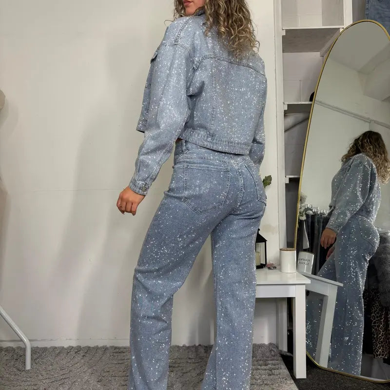 Diamante Denim Jeans