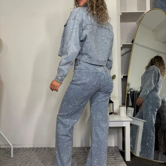 Diamante Denim Jeans