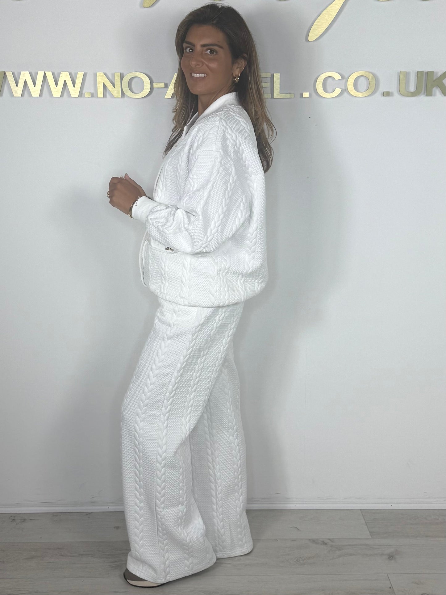 (BUY 1 GET 1 FREE) Plaited Gold Hardware Straight Leg Tracksuit (2 Colours)