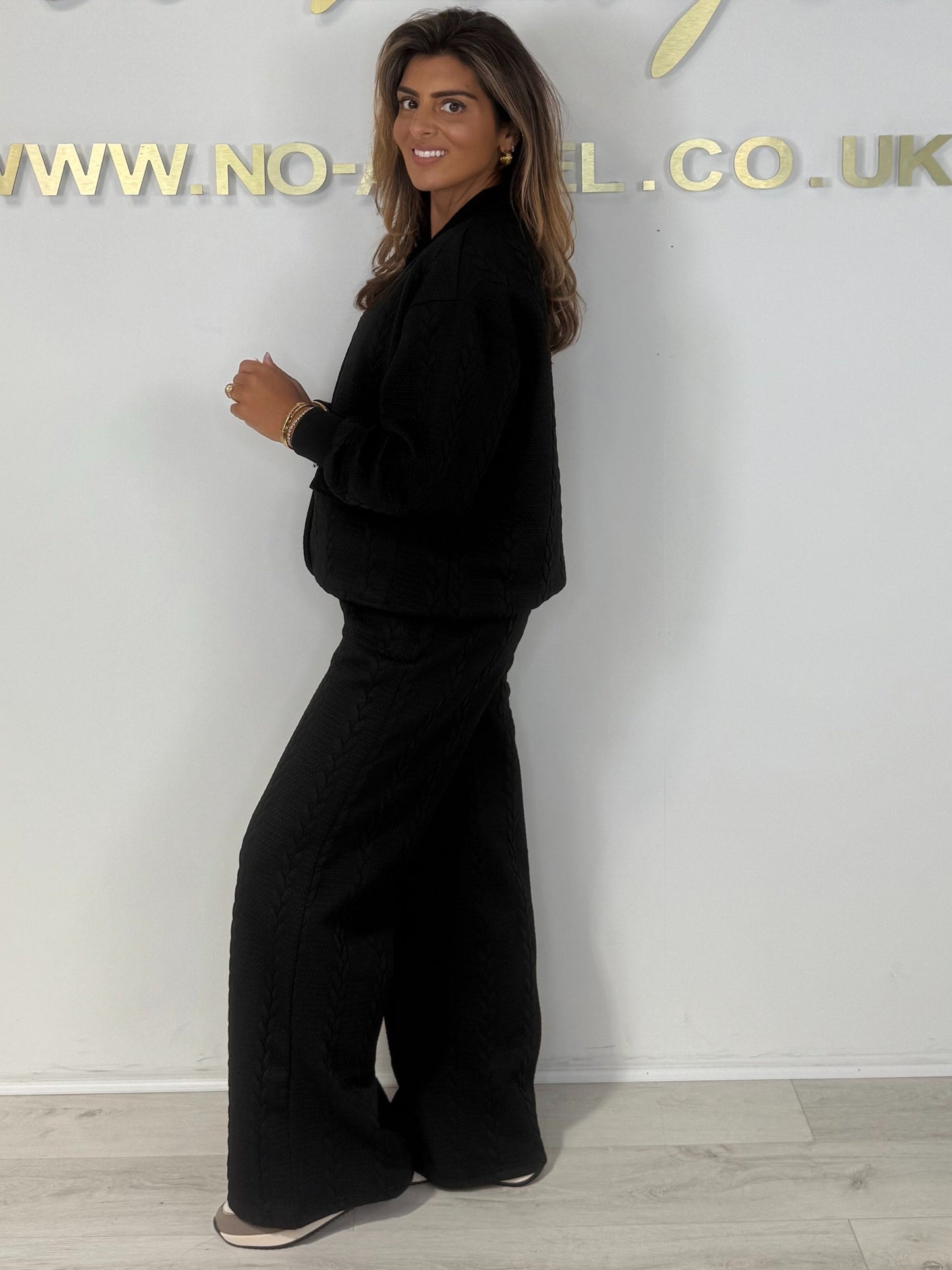 (BUY 1 GET 1 FREE) Plaited Gold Hardware Straight Leg Tracksuit (2 Colours)